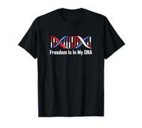 La liberté est dans Mon ADN Esprit Patriotique American Pride T-Shirt