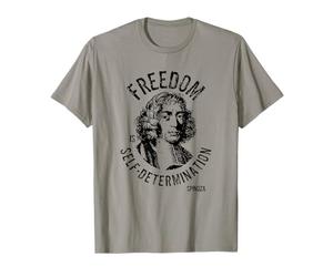 La liberté est l'auto-détermination - Spinoza T-Shirt