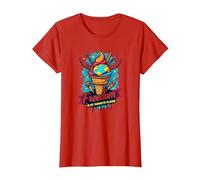 La liberté est ma saveur préférée T-Shirt, Femme, Rouge, 3XL