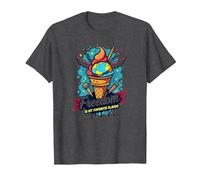 La liberté est ma saveur préférée T-Shirt, Homme, Chiné Foncé, S