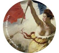 La Liberté Guidant Le Peuple (20x20cm) - Sticker/Autocollant