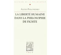 La Liberte Humaine Dans La Philosophie De Fichte