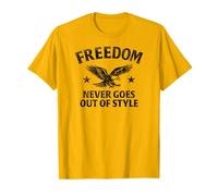 La liberté ne se démodera jamais - Design Vintage W. Détails T-Shirt