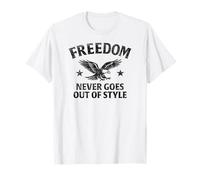 La liberté ne se démodera jamais - Design Vintage W. Détails T-Shirt