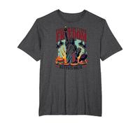 La liberté n'est Pas Gratuite, mais ce Barbecue est T-Shirt, Homme Grandes Tailles, Chiné Foncé, 6X Tall