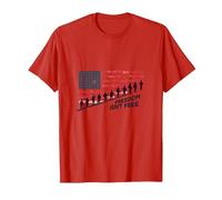 La liberté n'est Pas Libre : Hommage Patriotique aux héros américains T-Shirt, Homme, Rouge, 3XL