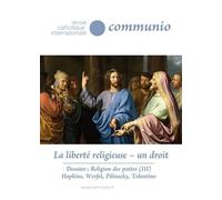 La liberté religieuse un droit Communio no 287/288 mai - août 2023