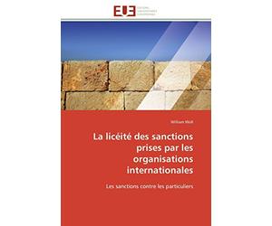 La licéité des sanctions prises par les organisations internationales: Les sanctions contre les particuliers