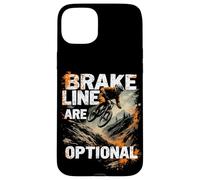 La Ligne de Frein est facultative pour Le VTT Coque pour iPhone 15 Plus