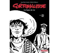 Hugo Pratt – La Ligne de vie (Corto Maltese, Tome 17) – Édition noir et blanc – Cartonné