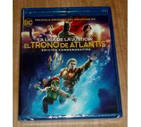 La Ligue de Justice El Throne Of Atlantis Neuf Blu-Ray Animation (Sans Ouvrir)