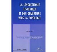 La Linguistique Historique Et Son Ouverture Vers La Typologie