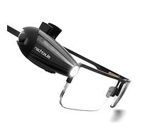 La liseuse "NACHTEULE" - facilement attachable aux lunettes ou les bandeu includé. Nouveau modèle rechargeable