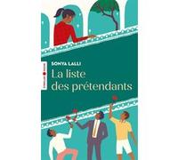 La liste des prétendants - Sonya Lalli - Eyrolles - Poche - Roman
