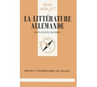 La Littérature allemande