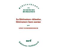 La Littérature Chinoise, Littérature Hors Norme