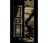 La Littérature Chinoise Moderne