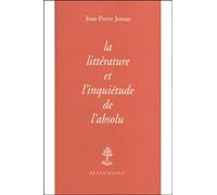 La littérature et l'inquiétude