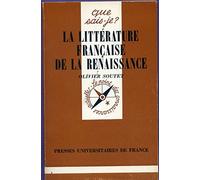 La littérature française de la Renaissance
