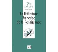 La littérature française de la Renaissance