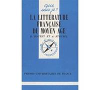 La littérature française du Moyen Âge Dominique Boutet (Auteur), Armand Strubel (Auteur)