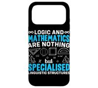 La logique et Les mathématiques ne sont Rien d'autre qu'une linguistique spécialisée Coque pour iPhone 17 Pro Max