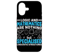 La logique et Les mathématiques ne sont Rien d'autre qu'une linguistique spécialisée Coque pour iPhone 17