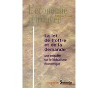 La loi de l''offre et de la demande PU Septentrion (Auteur)
