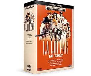 La Loi par le colt - Coffret : Le Salaire de la violence + Le Souffle de la violence + Terre de violence + 3 heures pour tuer / The Law Of The Gun Western Collection - 4-DVD Box Set ( Gunman's Wa