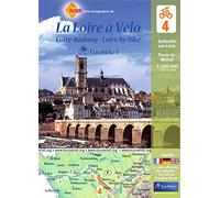La Loire à vélo 4 (Belleville sur Loire > Paray le Monial) Volume 4, carte 1/100 000 - Collectif - Huber Kartographie - broché - Guide