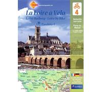 La Loire à vélo 4 (Belleville sur Loire > Paray le Monial) Volume 4, carte 1/100 000 - Collectif - Huber Kartographie - broché - Guide