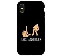 La Los Angeles, Californie, Souvenir Beach City, côte Ouest Coque pour iPhone X/XS
