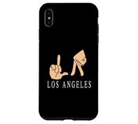 La Los Angeles, Californie, Souvenir Beach City, côte Ouest Coque pour iPhone XS Max