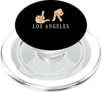 La Los Angeles, Californie, Souvenir Beach City, côte Ouest PopSockets PopGrip pour MagSafe