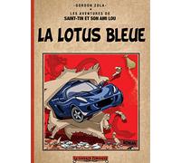 La Lotus bleue: Version reliée couleur