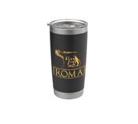 La louve de l'Empire romain Rome antique Gobelet isotherme en acier inoxydable double paroi