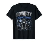 La loyauté Prime sur Tout Wolf Pack Alpha Lightning Moon T-Shirt