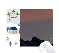 la lumière de lune mountain sky cadeau de noël maison tapis de souris