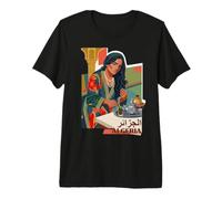 LA Lumiere DE Mon Algerie DZ AMAZIGH T-Shirt Haut de Gamme