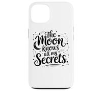 La Lune connaît Tous Mes Secrets Celestial Vibes Coque pour iPhone 13