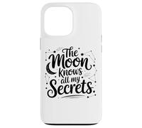 La Lune connaît Tous Mes Secrets Celestial Vibes Coque pour iPhone 13 Pro Max