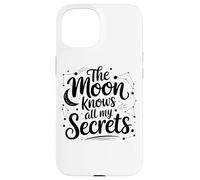 La Lune connaît Tous Mes Secrets Celestial Vibes Coque pour iPhone 15