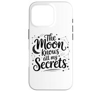 La Lune connaît Tous Mes Secrets Celestial Vibes Coque pour iPhone 16 Pro