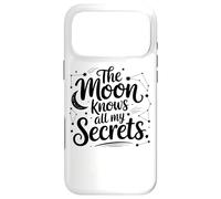 La Lune connaît Tous Mes Secrets Celestial Vibes Coque pour iPhone 17 Pro Max