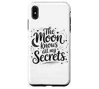 La Lune connaît Tous Mes Secrets Celestial Vibes Coque pour iPhone XS Max