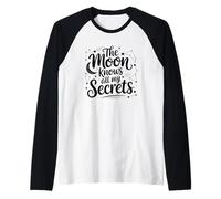 La Lune connaît Tous Mes Secrets Celestial Vibes Manche Raglan