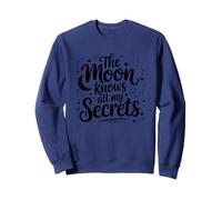 La Lune connaît Tous Mes Secrets Celestial Vibes Sweatshirt