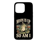 La Lune est levée, Alors Je suis Une Grenouille | Astronomie de la Lune Coque pour iPhone 15 Pro Max