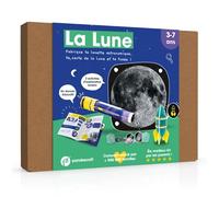 La Lune - Kit Pandacraft 3-7 ans - Fabrique ta lunette astronomique, ta carte lunaire et ta fusée - Collectif - Pandacraft - Jeux livres objets