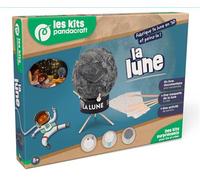 Collectif – La Lune – Kit Pandacraft dès 8 ans : Fabrique ta Lune en 3D et peins-là !